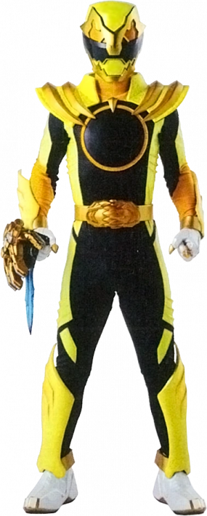 Gozyu Yellow — All Super Sentai/Power Rangers Forms option 1080