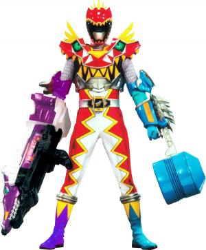 Kyoryu Redcarnival Plezuonankydon — All Super Sentai/Power Rangers Forms option 539