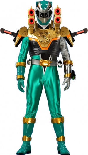 Ryusoul Greensuper — All Super Sentai/Power Rangers Forms option 855
