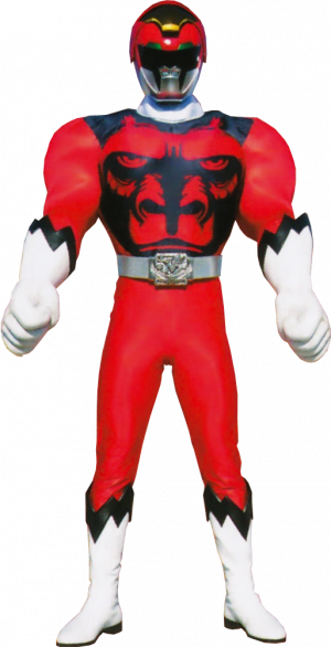 Zyuoh Redgorilla — All Super Sentai/Power Rangers Forms option 698