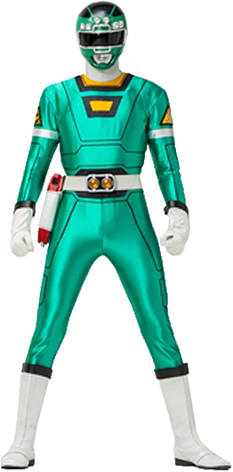 Zzzzz 1755010417car Green — All Super Sentai/Power Rangers Forms option 207