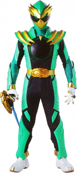 Zzzzz 1755010639gozyu Green — All Super Sentai/Power Rangers Forms option 1087