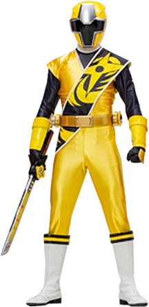 Zzzzz 1755011434ninnin Yellow — All Super Sentai/Power Rangers Forms option 664
