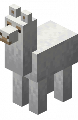 Zzzzz 1765163622llama White — Minecraft Mobs including Mods option 106