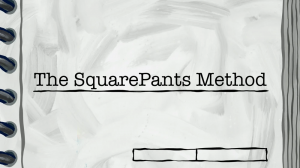 Thesquarepantsmethodtitlecard — SpongeBob SquarePants Season 17 option 19