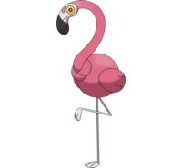 Flamigo — fully evolved flying types option 27