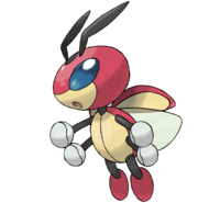Ledian — fully evolved flying types option 36