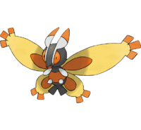 Mothim — fully evolved flying types option 45