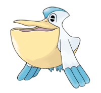 Pelipper — fully evolved flying types option 53