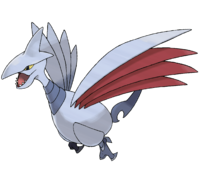 Skarmory — fully evolved flying types option 61