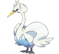 Swanna — fully evolved flying types option 64