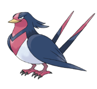 Swellow — fully evolved flying types option 65