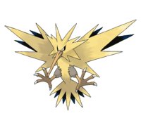 Zapdos — fully evolved flying types option 79