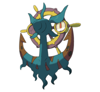 Dhelmise — fully evolved ghost types option 13