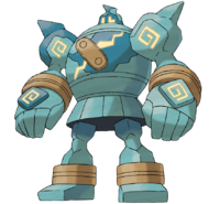 Golurk — fully evolved ghost types option 21