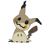 Mimikyu — fully evolved ghost types option 30