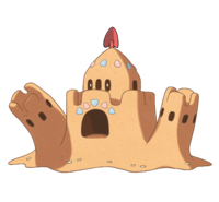 Palossand — fully evolved ghost types option 34
