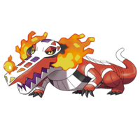 Skeledirge — fully evolved ghost types option 42