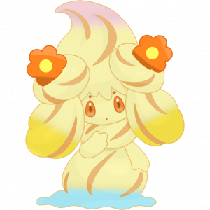 Zzzzz 17330396560869 Alcremie Rainbow Flower — All Pokémon (2024) option 1323