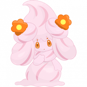 Zzzzz 17330396570869 Alcremie Ruby Cream Flower — All Pokémon (2024) option 1274