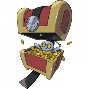 Zzzzz 17330397080999 Gimmighoul Chest — All Pokémon (2024) option 1486