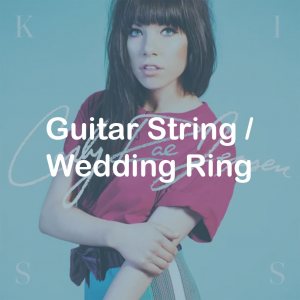 11guitar String Wedding Ring — All Carly Rae Jepsen Songs option 25