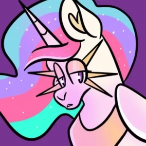 Princess Celestia — The Blue Eyes Infection option 99