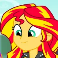 Sunset Shimmer — The Blue Eyes Infection option 127