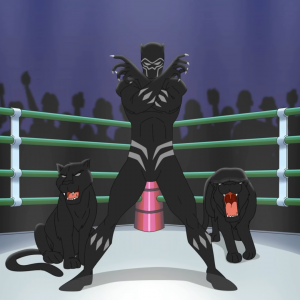 045 Black Panther 3 — Every Cartoon Beatbox Battles song ever option 44