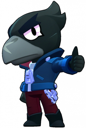 Crowskin Default — Brawl Stars Brawlers option 15
