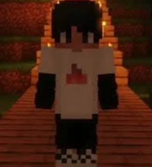 Sapnap but a fire demon Minecraft Skin