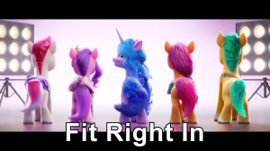 Fit Right In — MLP: A New Generation + Make Your Mark Songs option 5