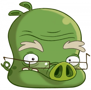 Porco Professor — All Angry Birds Characters (August) option 42
