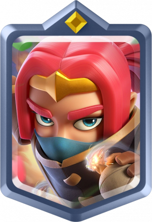 Bossbanditcard — Clash Royale All Female Cards option 18