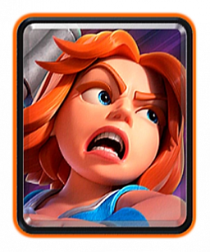 Valkyriecard — Clash Royale All Female Cards option 7