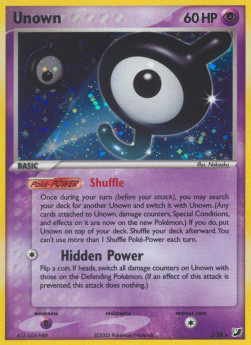 Unown D, EX Unseen Forces, TCG Card Database