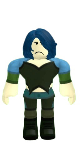 How to make Gwen from Total Drama in Roblox? 🖤💙 