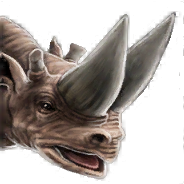 Arsinoitherium — criaturas de la prehistoria option 187