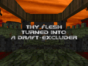 Zzzzz 1699138918thyfleshturnedintoadraft Excluder — Ultimate Doom WAD List option 743