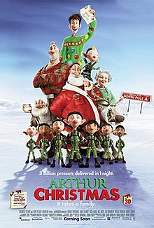Arthurchristmasposter — Sony Pictures Animation (All Movies) option 7