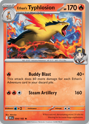 Typhlosion — TEF-PBL Pokemon TCG Decks option 29