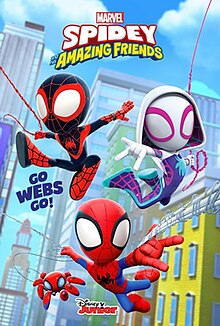 Spidey And His Amazing Freinds — Spider-Man Cartoon series option 10