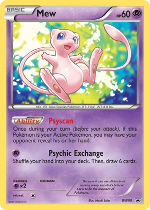 Bwpbw98mew — Every Pokemon TCG Mew card Tierlist option 32