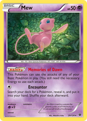 Fco029mew — Every Pokemon TCG Mew card Tierlist option 33