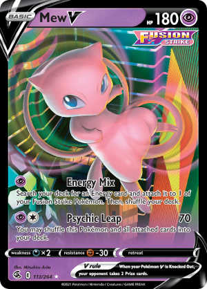 Fst113mewv — Every Pokemon TCG Mew card Tierlist option 42