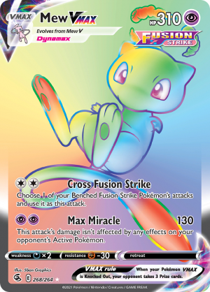 Fst268mewvmax — Every Pokemon TCG Mew card Tierlist option 48