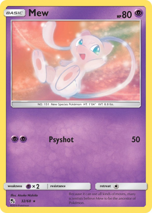 Hif032mew — Every Pokemon TCG Mew card Tierlist option 37