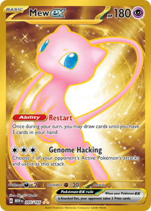 Mew205mewex — Every Pokemon TCG Mew card Tierlist option 52