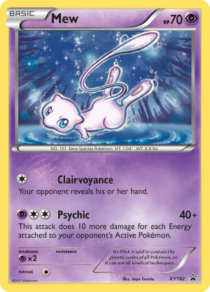 Xypxy192mew — Every Pokemon TCG Mew card Tierlist option 34