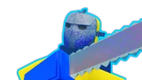 Chainsaw Battler Blue Team — The Battle Bricks All Enemies & Friendly (AWC Fraud Edition) option 595